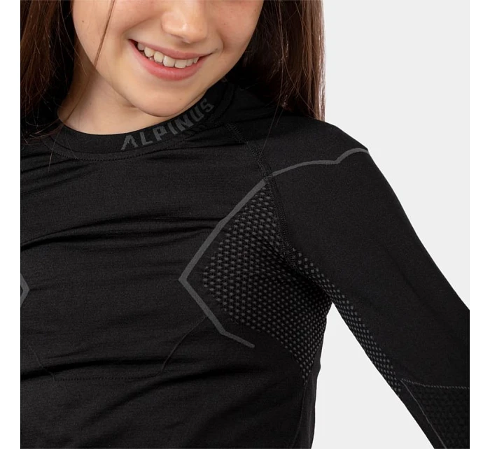 Detský termo set Active GT43204 black-grey - Alpinus