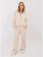 Spodnie SM SP model 21782414 jasny beżowy - FPrice Spodnie SM SP model 21782414 jasny beżowy - FPrice