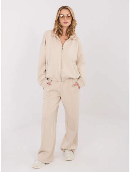 Spodnie SM SP model 21782414 jasny beżowy - FPrice