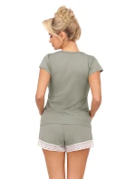 Jednoducho 1/2 olivové pyžamo - Donna