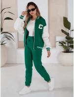 Dámske zelené tepláky CELIA FashionStreet AY0772