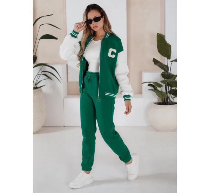 Dámske zelené tepláky CELIA FashionStreet AY0772