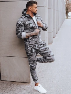 Pánská tmavě šedá tepláková souprava Dstreet model 21969521 - FashionStreet