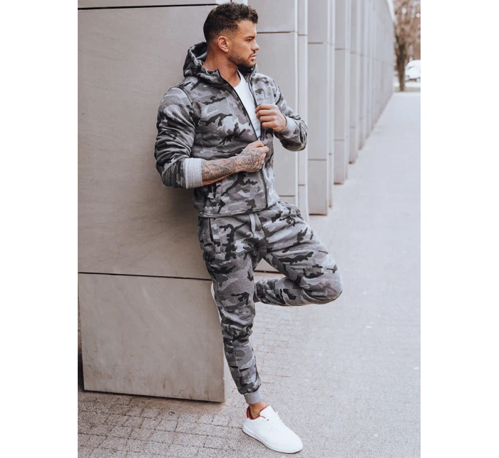 Pánská tmavě šedá tepláková souprava Dstreet model 21969521 - FashionStreet