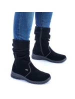 RIEKER W RKR130 zateplené kožené čižmy RIEKER W RKR130 zateplené kožené čižmy