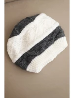 Čepice s rolováním Magda K293 camel