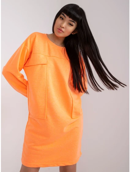 Šaty EM SK 717.33X fluo oranžová