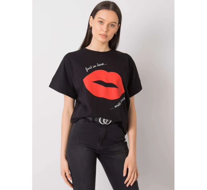 Tričko RV TS 6726.84P čierne Tričko RV TS 6726.84P čierne