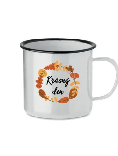 KRÁSNÝ DEN (PODZIM) - bílý plecháček 350 ml