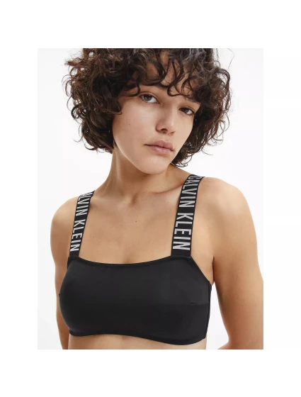 Dámsky top BANDEAU-RP KW0KW01825BEH Black - Calvin Klein