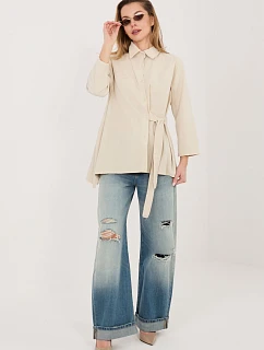 Košeľa s dlhým rukávom model 225891 Rue Paris