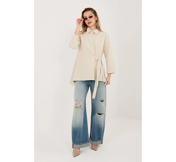 Košeľa s dlhým rukávom model 225891 Rue Paris