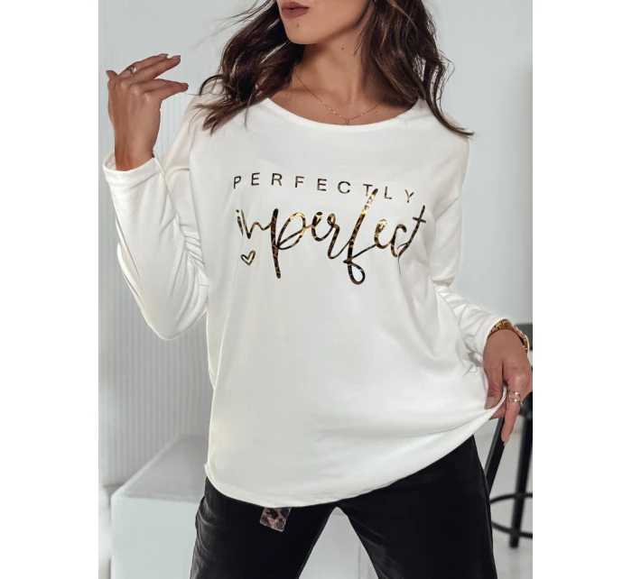 Dámska blúzka oversize PERFSTYLE biela FashionStreet RY2665