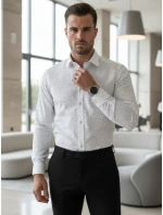 Koszula męska slim fit  biała model 22004907 - FashionStreet