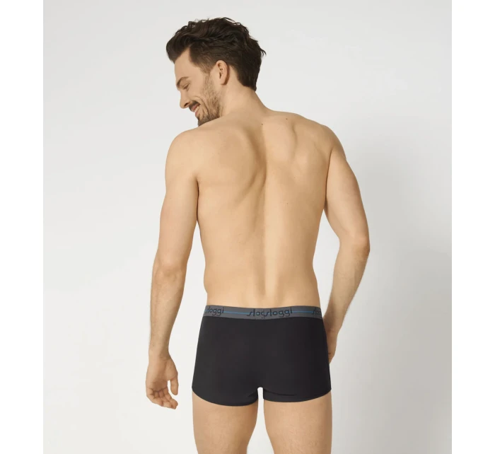 Pánske boxerky Štart Hipster C2P box - BROWN - LIGHT COMBINATION - šedá - čierna M003 - SLOGGI Pánske boxerky Štart Hipster C2P box - BROWN - LIGHT COMBINATION - šedá - čierna M003 - SLOGGI