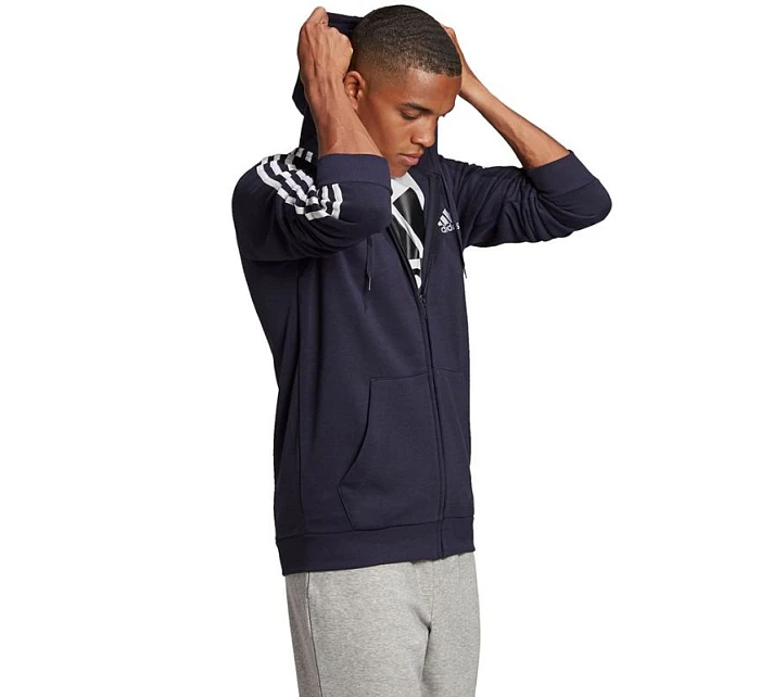 Adidas Essentials Celozapínacia mikina s kapucňou M GK9053 muži