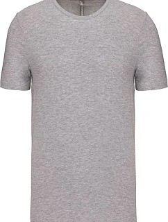 K Pánské elastické tričko 20. light grey heather model 22534738 - Kariban