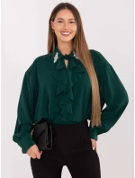 Bluzka IT BZ model 21768569 ciemny zielony - FPrice