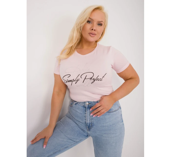 Tričko RV TS 9481.60 svetloružová Tričko RV TS 9481.60 svetloružová