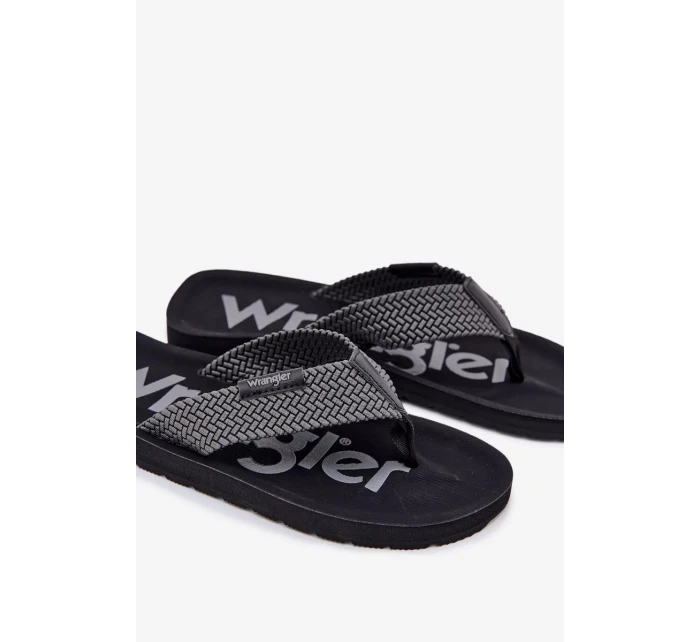 WRANGLER ZANE FLIPFLOP MEN LOW žabky - sivé