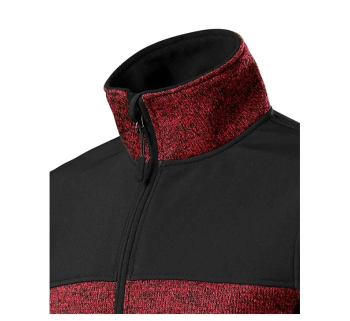 Casual softshellová bunda pánská knit model 20640479 red - MALFINI, a.s.