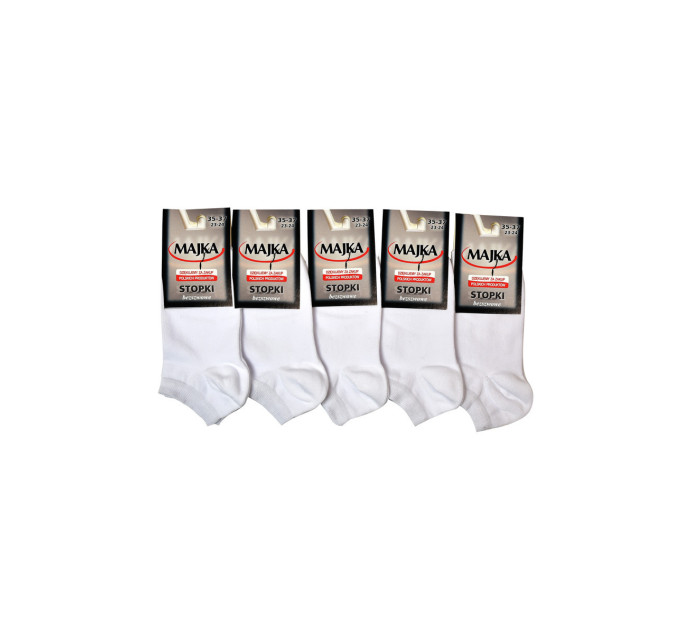 Hladké dámske ponožky - komplet 5 párov
