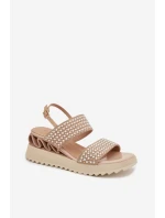 Model topánok na klinoch 225204 Krok v štýle