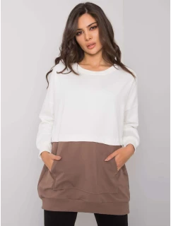 Blúzka RV BL 7197.89P bielo-hnedá