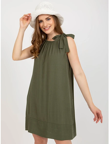 Sukienka TW SK BI model 18604855 khaki - FPrice