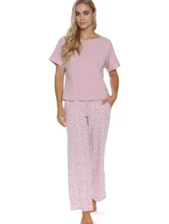 Dámske pyžamo 5324 Kvety sedmokrásky - Doctornap