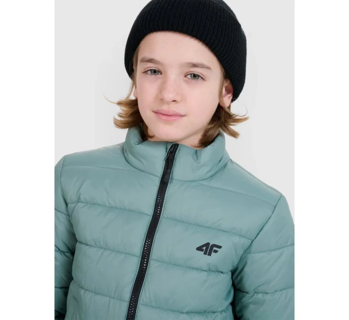 Chlapčenská páperová bunda so syntetickou výplňou 4F 4FJWSS25TDJAM520-41S Chlapčenská páperová bunda so syntetickou výplňou 4F 4FJWSS25TDJAM520-41S