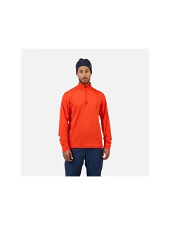 Pánska mikina ROSSIGNOL MID LAYER STRETCH HZ, oranžová