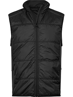 Tee Jays TJ 9114 Pánska hybridná strečová vesta 18.9114 čierna/čierna