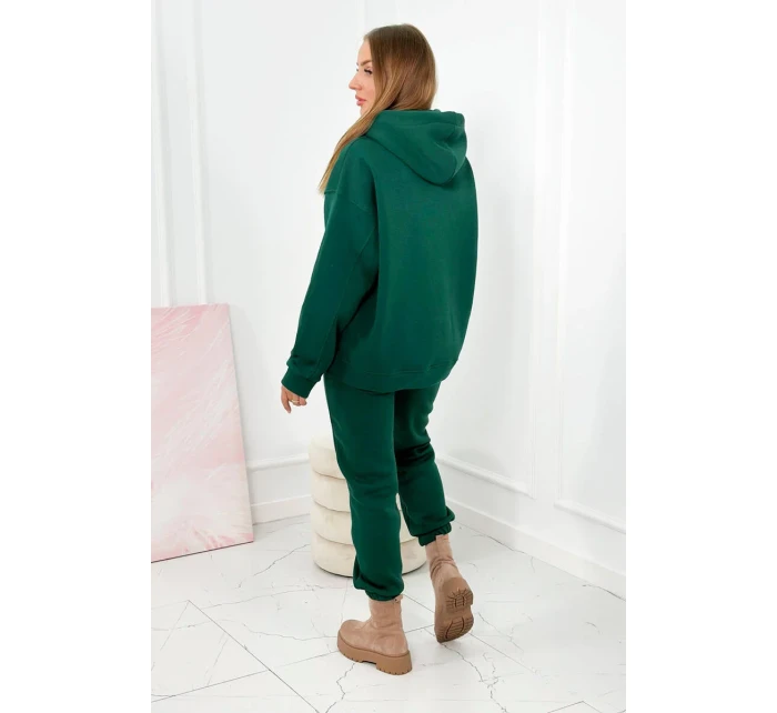 Izolovaná súprava s výšivkou Los Angeles zelená