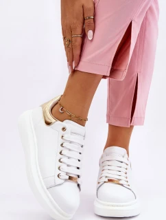 Damskie Buty Sportowe GOE LL2N4011 Biało-Złote