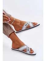 Dámské žabky na pěnové podrážce Big Star model 21652798 Bílé - Big Star Shoes