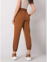 Tepláky 217 DR 25472.73 hnedá