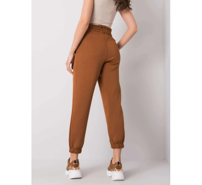 Tepláky 217 DR 25472.73 hnedá