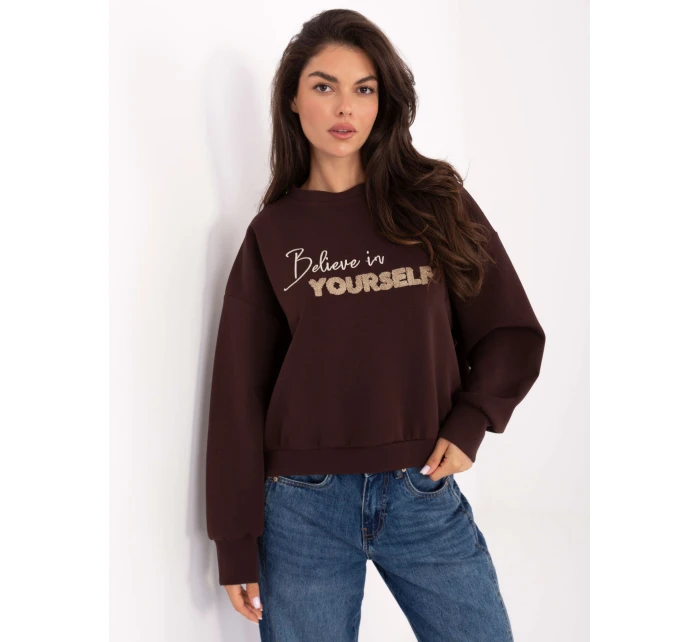 Bluza IT BL model 21365495 ciemny brązowy - FPrice