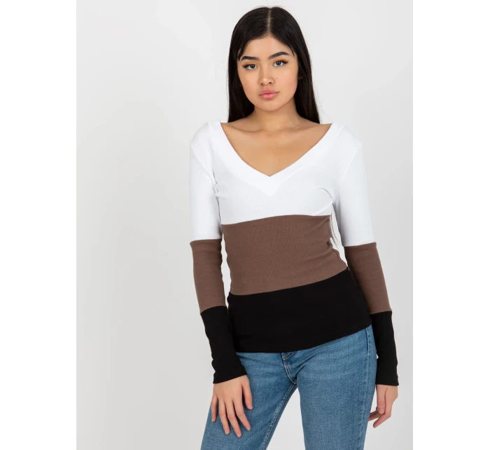 Halenka RV BZ model 17987247 bílá a černá - FPrice