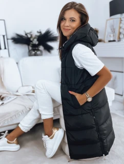 Dámska prešívaná obojstranná vesta MARIET black FashionStreet TY3157