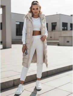 Dámska prešívaná vesta GANTINI biela FashionStreet TY5488