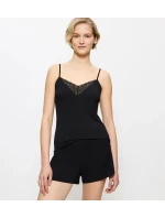 Dámsky pyžamový top Aura Spotlight Camisole - BLACK - black 0004 - TRIUMPH