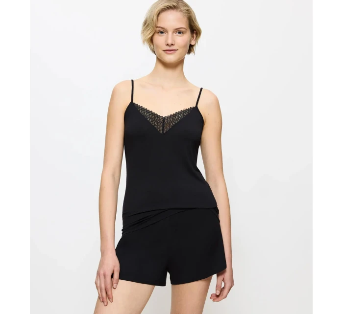 Dámsky pyžamový top Aura Spotlight Camisole - BLACK - black 0004 - TRIUMPH