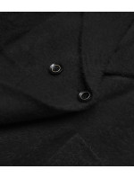 Krátky čierny prehoz cez oblečenie typu alpaka (CJ65)