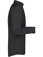 JN Popelínová business košile s dlouhým rukávem 02.0 black model 22487503 - Daiber
