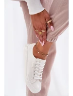 Trampki Damskie Big Star RR274730 Białe