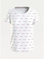 Dámske tričko s potlačou UW0UW02846 - OLG - Biela - Tommy Hilfiger