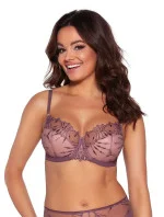 Polovyztužená dámská podprsenka model 18741484 hnědá - Ava