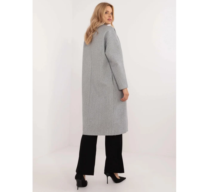 Dámsky kabát TW EN BI 7298 2.14 Grey - Och Bella